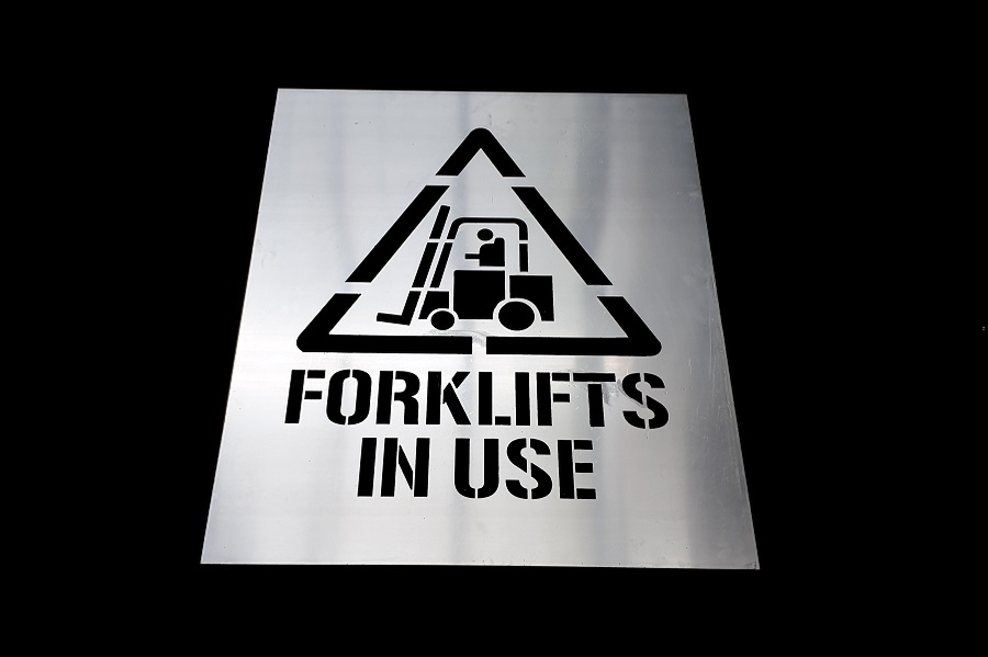Forklifts In Use 