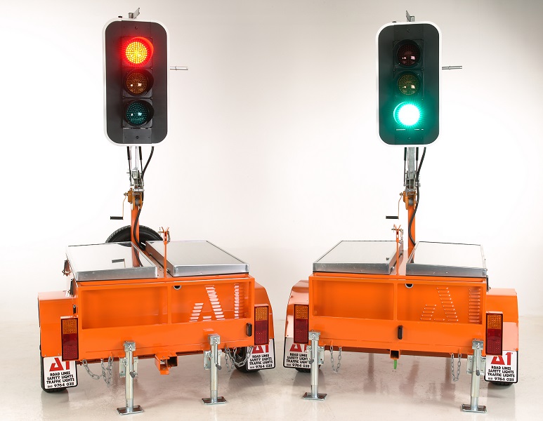 CS-400 Solar Portable Traffic Light System Type 2 (Automatic)