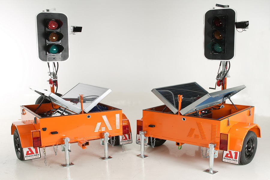 CS-400 Solar Portable Traffic Light System Type 2 (Automatic)
