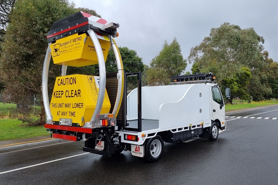 Scorpion II Metro TL-2 Plus MASH Eligible Truck Mounted Attenuator