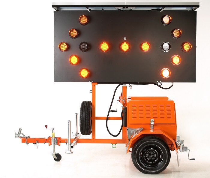 Type C Flashing Arrow Sign Trailer 