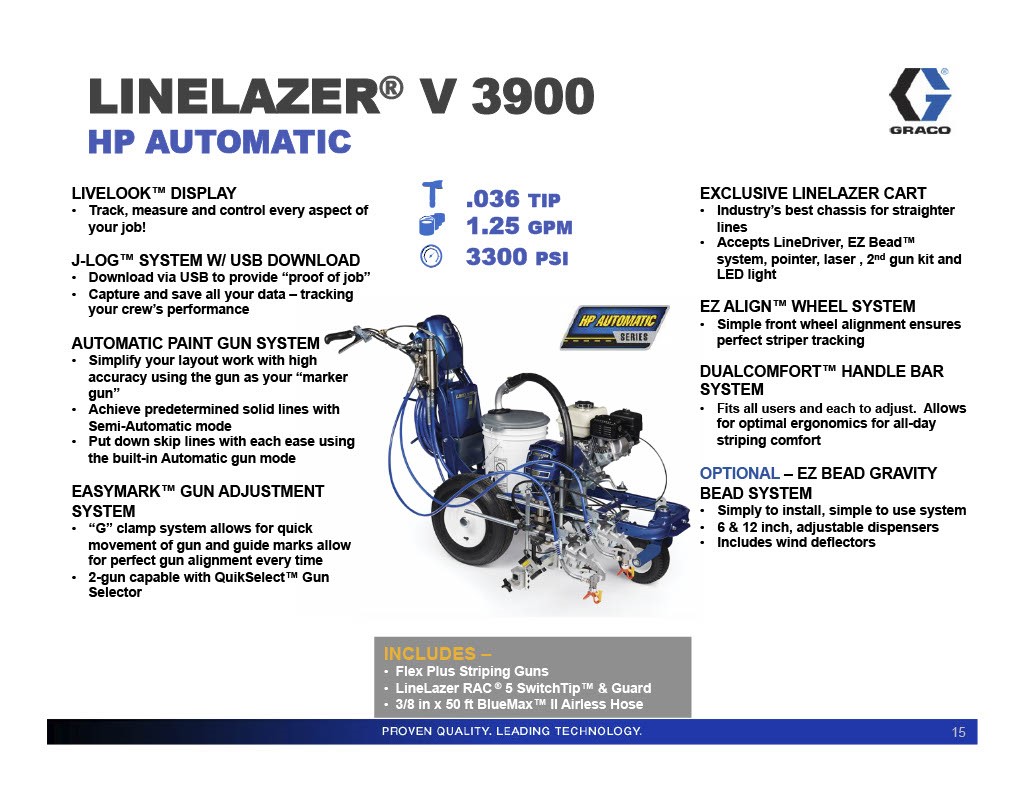 LineLazer V 3900 HP AUTO